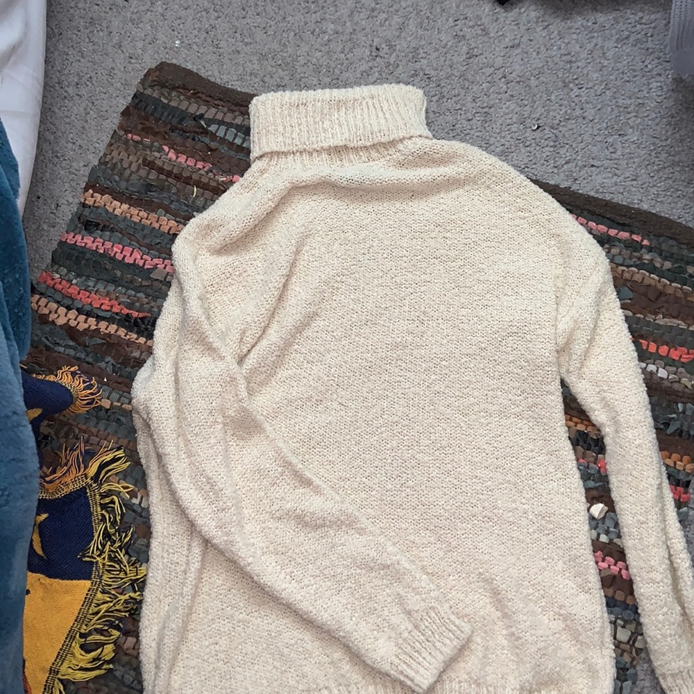 tan turtle neck